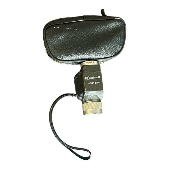 Bushnell Pocket Scope 6 Power D = 18 mm Wide Angel 11* In Case Japan - Picture 2 of 7